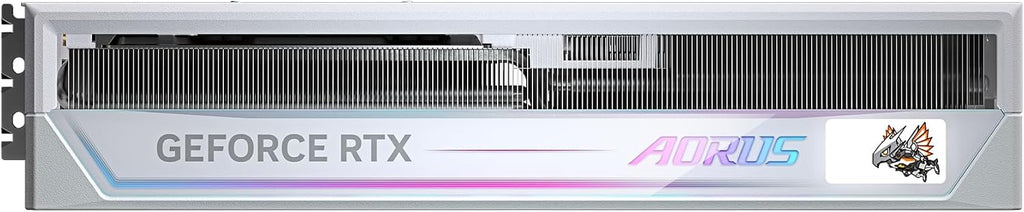 GIGABYTE AORUS GeForce RTX 5090 Stealth ICE 32G Graphics Card, 32GB 512-bit GDDR7, PCIe 5.0, WINDFORCE Cooling System, Versatile VGA Holder, GV-N5090AORUSST ICE-32GDVideo Card