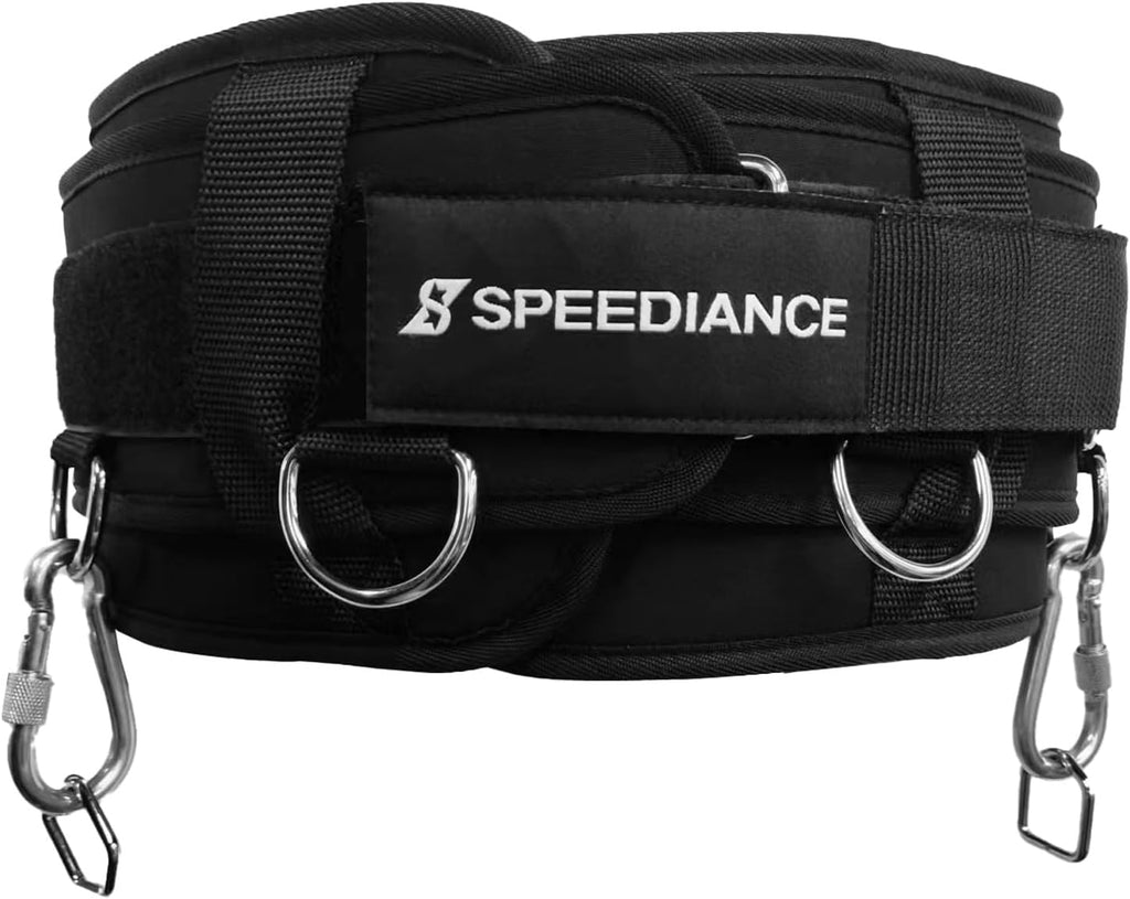 Speediance Gym Monster, Works & Adjustable Barbell Hooks & Skiing Handles 2 & Weight Lifting Belt & Extender Belt Attachment Bundle