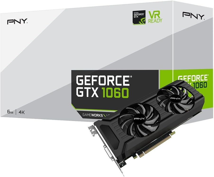 GeForce GTX1060 6GB GDDR5 (Black 6GB Dual Fan)