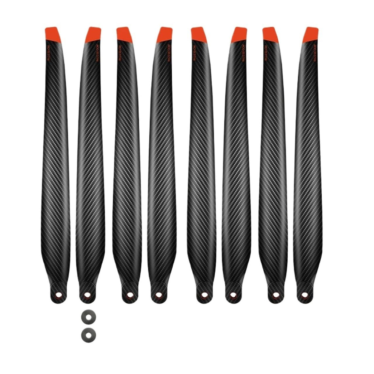 62238 Carbon Fiber Drone Propeller Set CW CCW Folding Compatible with T70 T70P T100 Agricultural Drones - Drone Accessories(8CW 8CCW T100 SET)