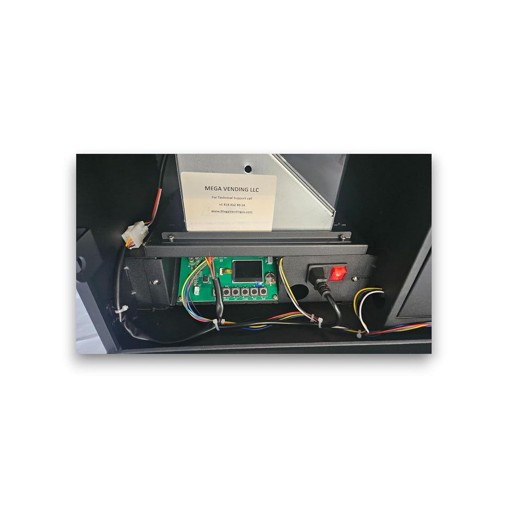 Dollar Bill Changer Machine – Front Door Bill to Coin Change Machine Black, Slots, Arcades, Laundry Stores Accepts Various Denominations to Dispense US Quarters/Tokens – Fits 3000 Coins