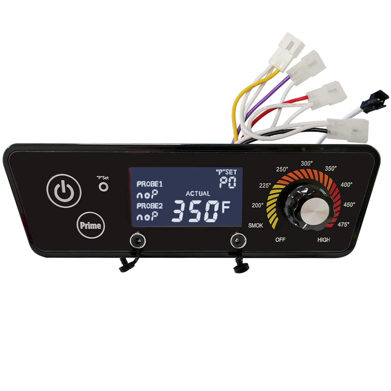 Digital Thermostat Control Board Replacement for Pit Boss Wood Pellet Grills, BBQ Temperature Controller, Compatible with Pitboss P7-340/540/700/1000 with LCD Display