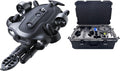 QYSEA FIFISH E-GO E200A Underwater Drone with Robotic Arm, 24/7 Continuous Operation with Energy Station, 10,000 Lumens Light, 1/1.8" CMOS 4K Camera, Extended Battery Pack, 128G Storage