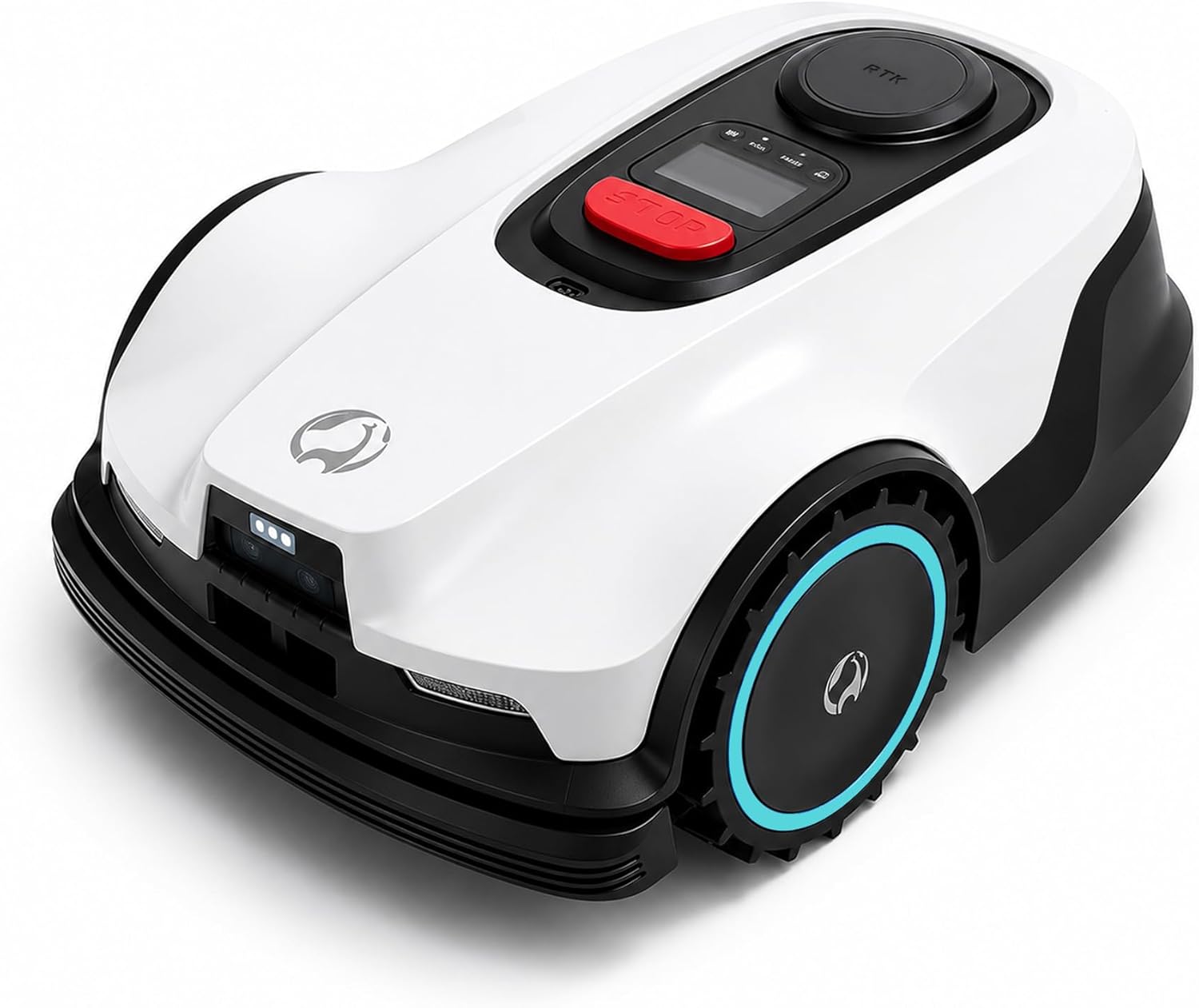 Proudeer DW1500 Wireless Robotic Lawn Mower, GPS RTK & AI Vision Navigation,up to 0.35 Acre Robot Mower with 3D Obstacle Avoidance, Auto Height, IPX6 Waterproof for Smart Home Yard Care