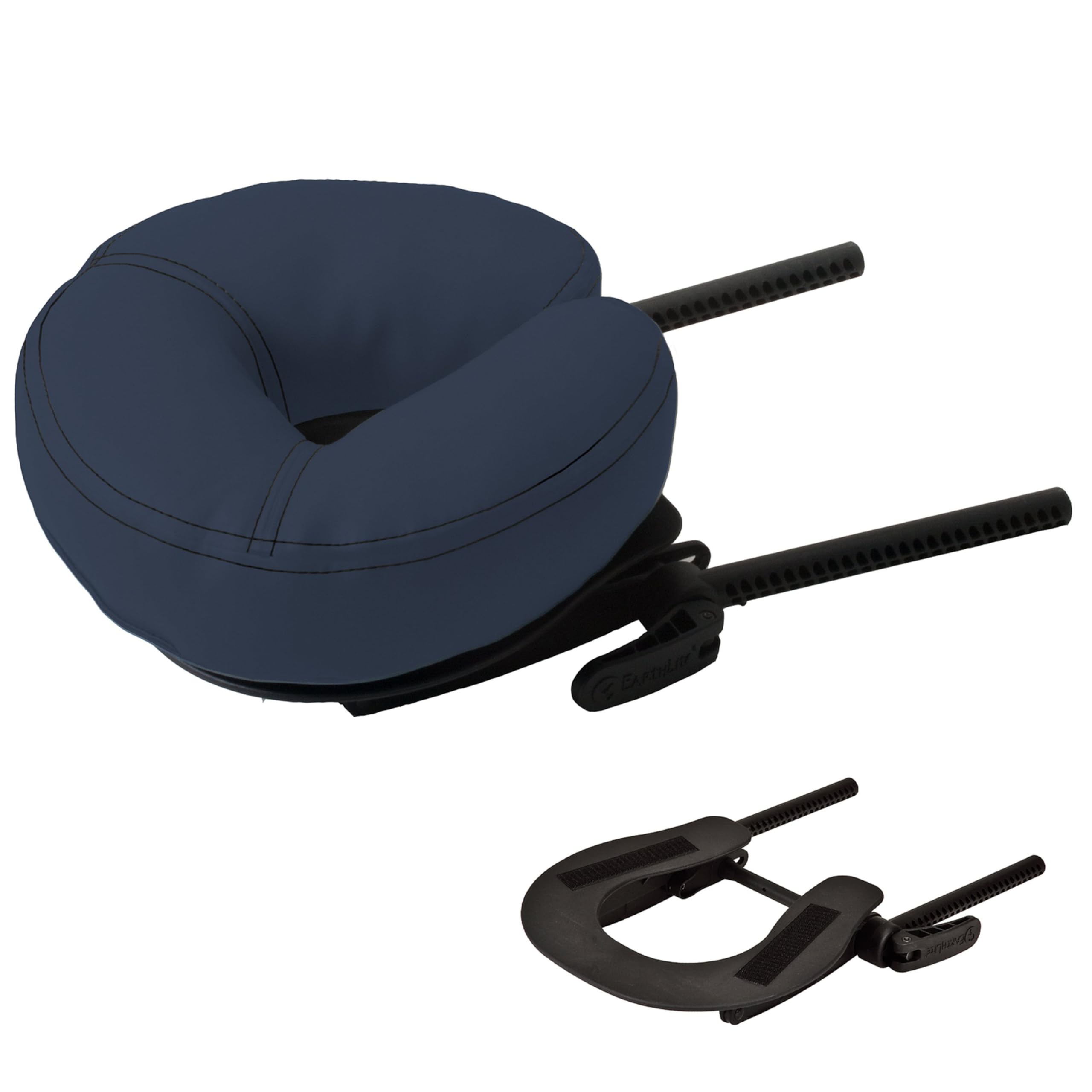 EarthLite Massage Table Face Cradle Deluxe Adjustable - Durable, Fully Adjustable Headrest Platform for Massage Chairs & Tables