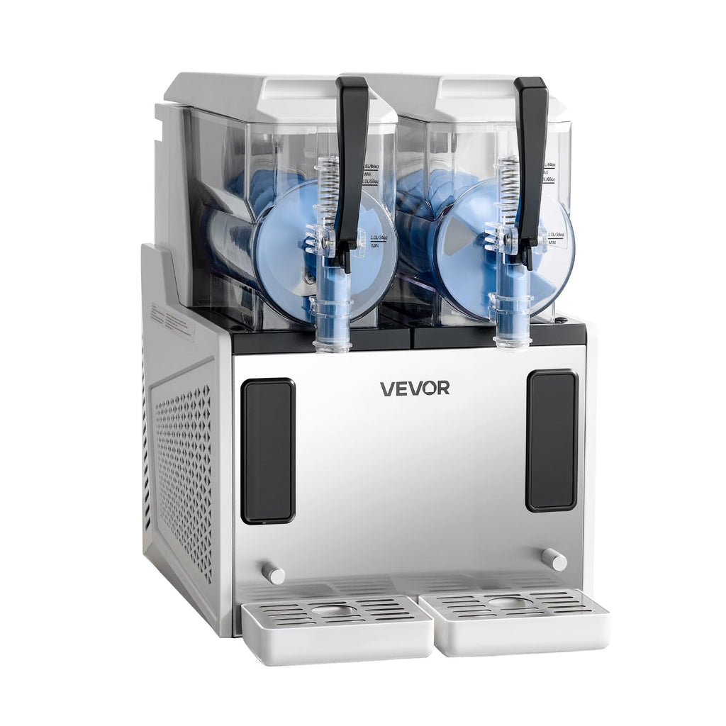 VEVOR Slushie Machine, 6L/1.6Gal Commercial Slushy Maker, Frozen Drink Maker with Self-Cleaning, Margarita Machine for Restaurants Bars Party for Slushie, Margaritas, Milkshake & More