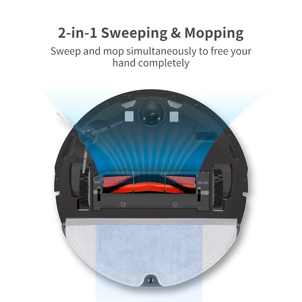 roborock Q10 S5+ Robot Vacuum and Mop, 10,000Pa Suction, Upgraded from Q8 max+, 70 Days Self-Emptying, Obstacle Avoidance, Sonic Mopping, Dual Anti-Tangle Design, Auto Mop Lifting, Black