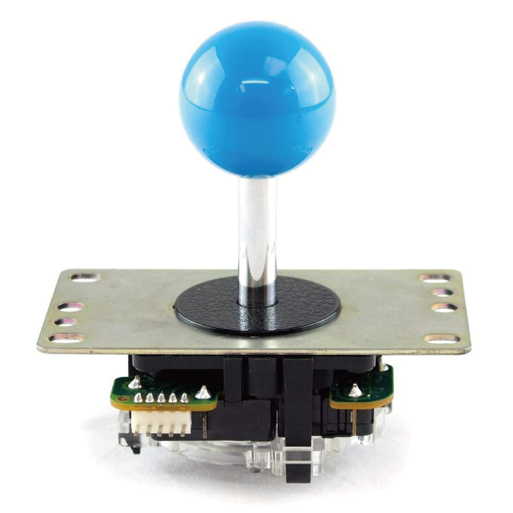 SANWA JLF-TP-8YT Joystick Red Original - for Arcade Jamma Game 4 & 8 Way Adjustable, Compatible with Catz Mad SF4 Tournament Joystick (Red Ball Top), Use for Arcade Game Machine Cabinet S@NWA