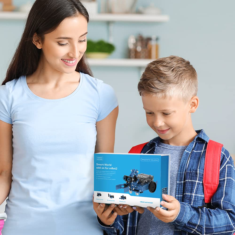 Makeblock mBot2 Coding Robot for Kids, Code Learning Support Scratch & Python Programming, Robotics Kit for Kids Ages 8-14 and up, Building STEM Robot Toys Gifts for Boys Girls