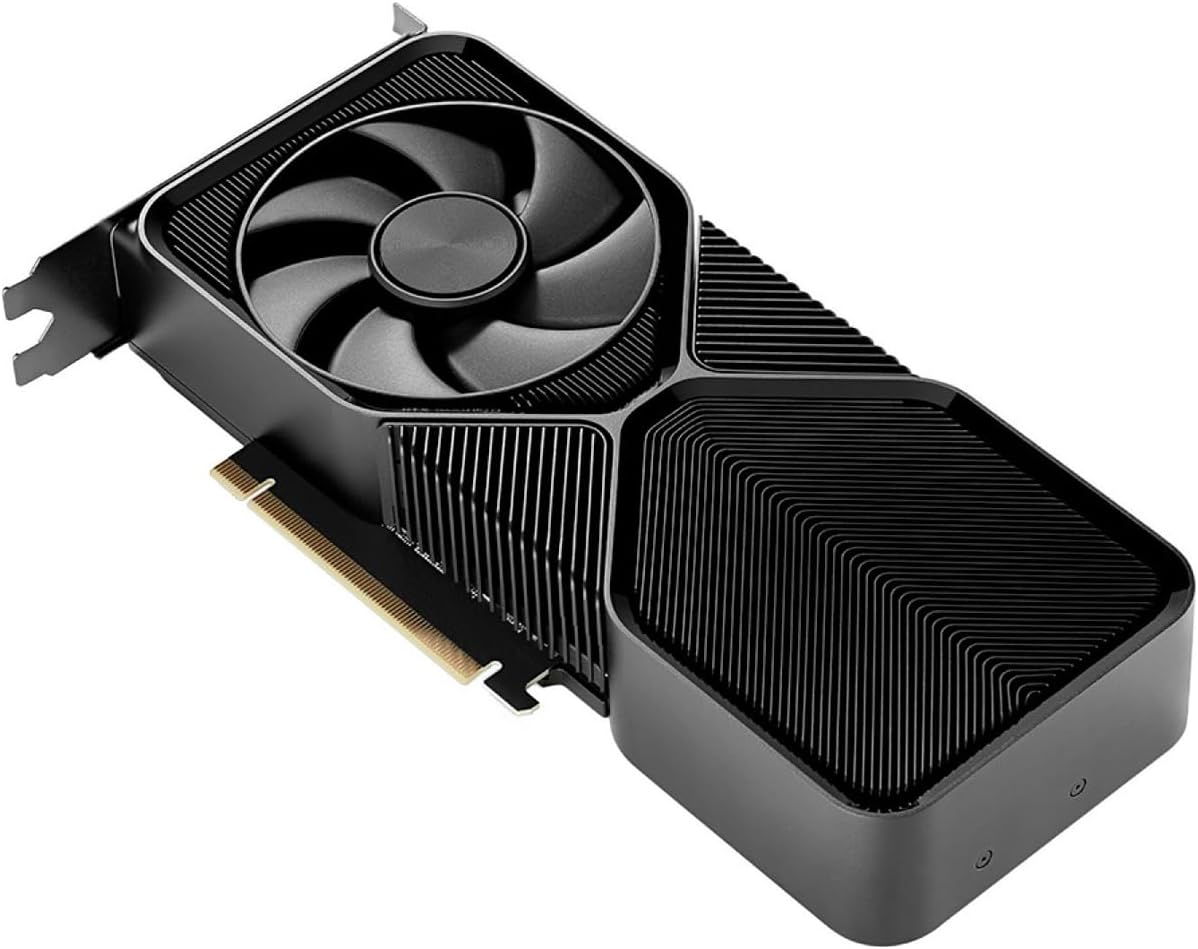 NVIDIA - GeForce RTX 4070 Super 12GB GDDR6X Graphics Card - Titanium/Black