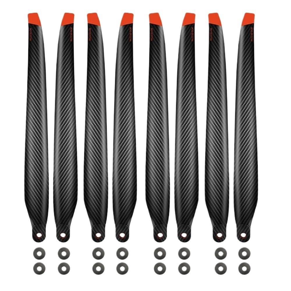 62238 Carbon Drone Propeller Set CW CCW Folding Fit for T70 T70P T100 Agricultural Drones - Drone Accessories(8CW 8CCW T100 Set)
