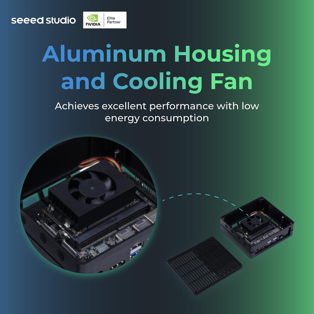 reComputer Super J4012 - Advanced Edge AI Computer with NVIDIA Jetson Orin NX 16GB