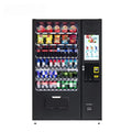 Snack Vending Machine with Remote Monitoring, Card Reader, 60 Selection Outdoor Combo Snack and Drink Smart Dispenser,Vending Machine for Snacks, Cold Drinks and Coffee