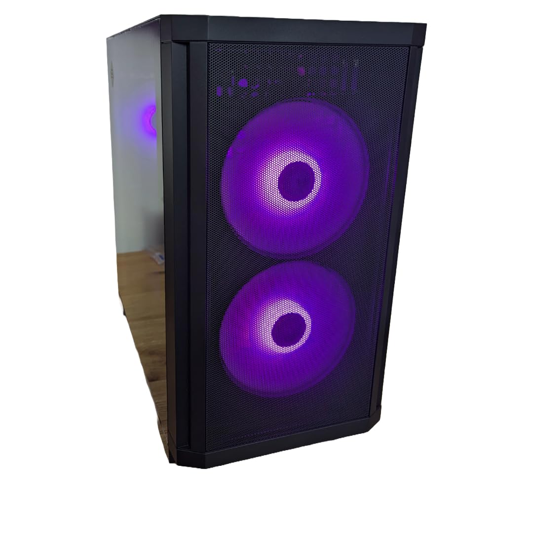 Centaurus Pollux M5 Gaming PC - AMD Ryzen 5 9600X, Radeon RX 9060 XT, 1TB NVMe SSD, 16GB RAM DDR5, Windows 11 PRO, WiFi. Custom Gamer Computer, Upgrade Path