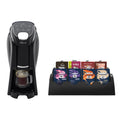 Flavia Aroma Brewer Bundle with 84 Freshpacks and 1 Merchandiser - Coffee Machine, Makes Coffee, Lattes, Tea, and other Hot or Iced Beverages, Multiple Brew Sizes, Black, Works ONLY with Freshpacks