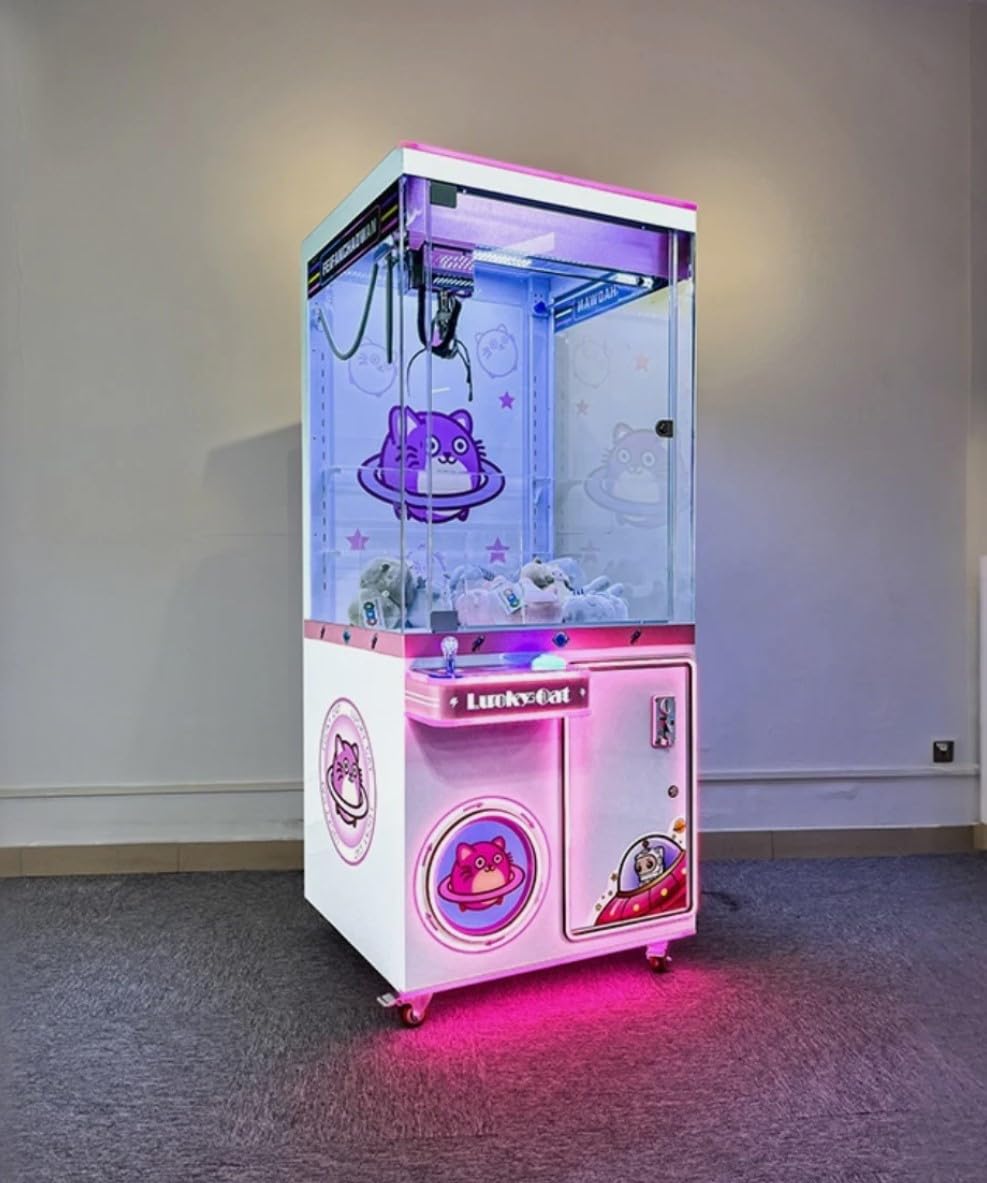 Gift Game Crane Claw Vending Machine with Coin and Bill Acceptor (Style 1)