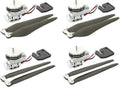 Universal Drone Propellers, 4-axis and 6-axis Agricultural Power Kit, X9 Integrated System 3411(2cw2ccw)