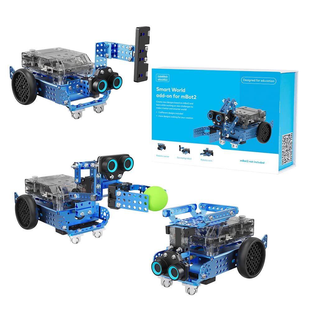 Makeblock mBot2 Coding Robot for Kids, Code Learning Support Scratch & Python Programming, Robotics Kit for Kids Ages 8-14 and up, Building STEM Robot Toys Gifts for Boys Girls