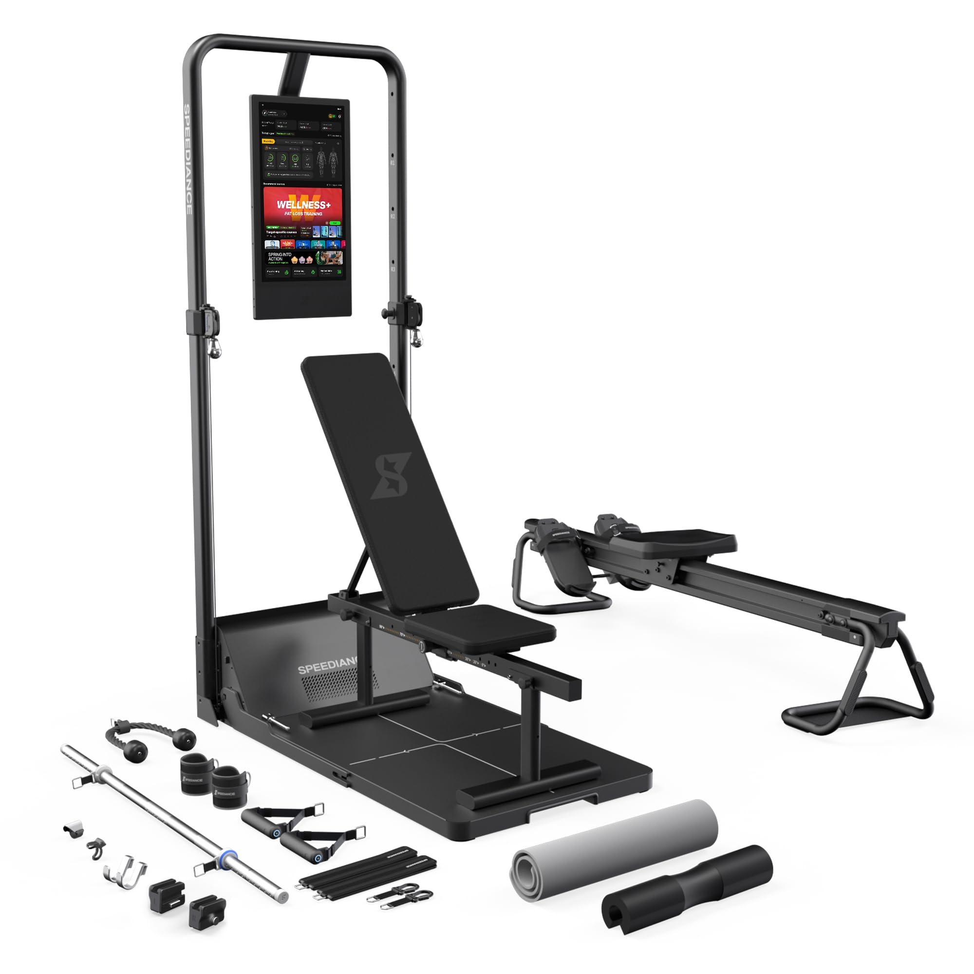 Speediance Smart Home Gym, Multi-Functional Gym Machine for Full Body Strength Training, All-in-one Gym Equipment, Digital Weight System, Workout Station, Squat Rack, Gym Monster 2