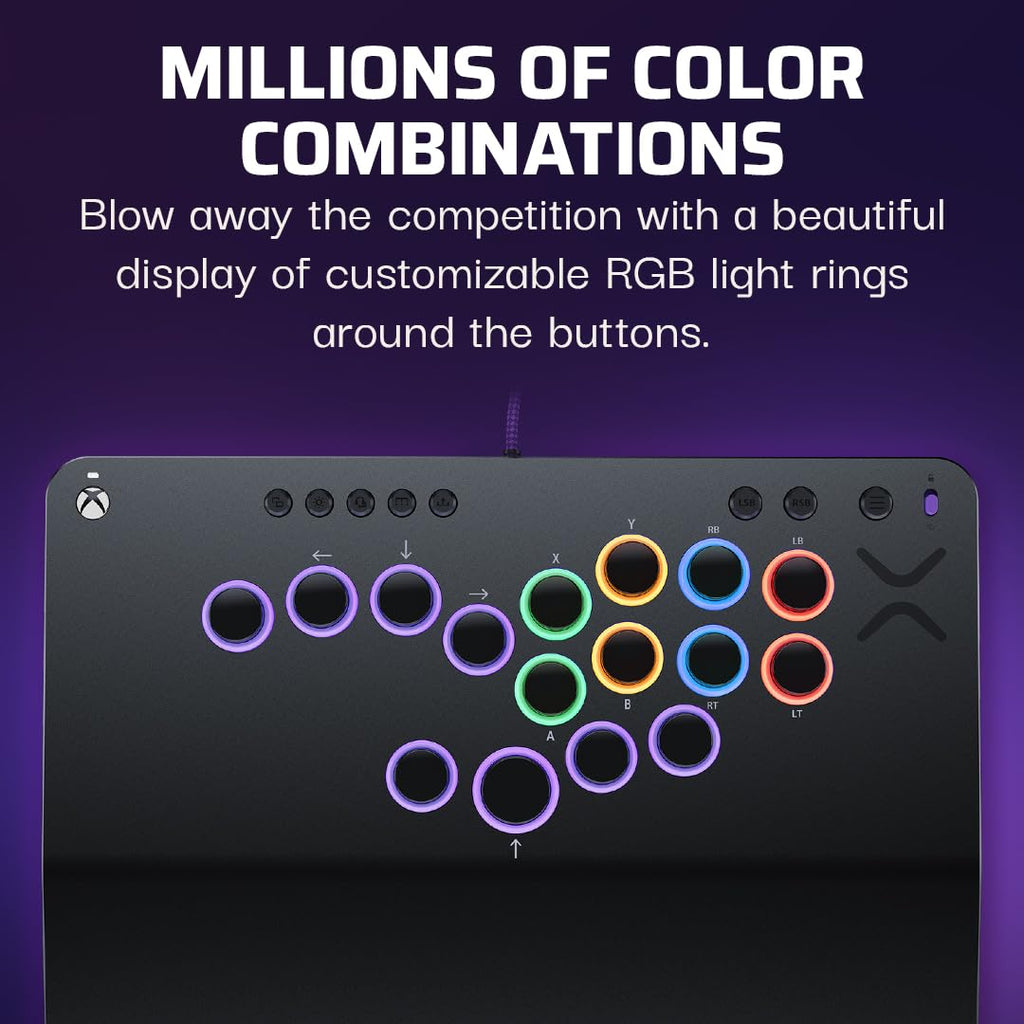 Turtle Beach Victrix Pro KO Leverless All Button Fight Stick for PlayStation 5, Officially Licensed PS5|PS4, Windows 10/11 PC, Customizable eSports Tournament Ready Controller, Arcade Controller, Gray
