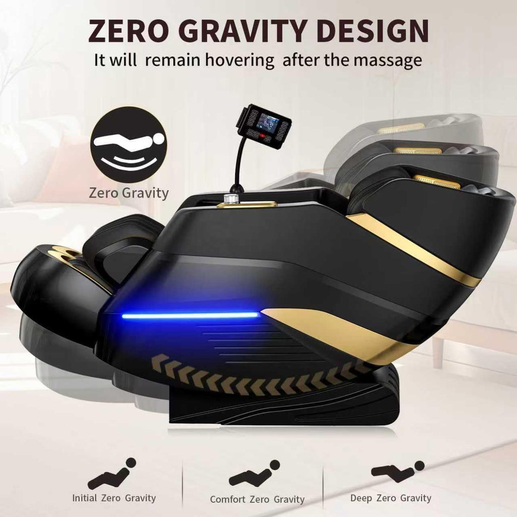 2026 Upgrade Massage Chair sleeping pod Full Body,Zero Gravity 3D SL-Track Shiatsu Massage Recliner Chair Built-in Heat System Airbag Massage with Body Scan, Deep Yoga Stretch, Foot And Back massage