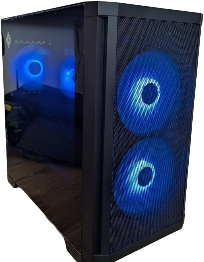 Centaurus Pollux M5 Gaming PC - AMD Ryzen 5 9600X, Radeon RX 9060 XT, 1TB NVMe SSD, 16GB RAM DDR5, Windows 11 PRO, WiFi. Custom Gamer Computer, Upgrade Path