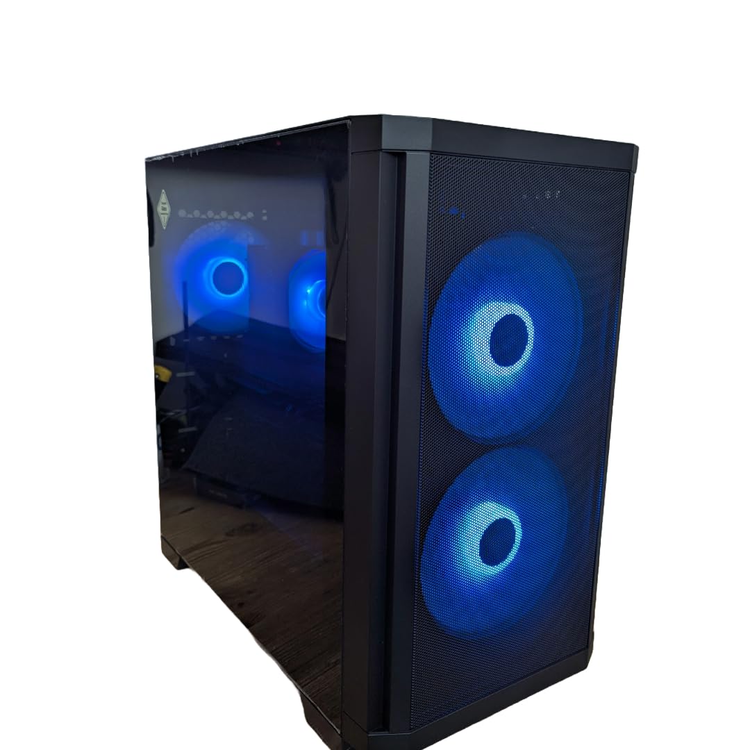 Centaurus Pollux M5 Gaming PC - AMD Ryzen 5 9600X, Radeon RX 9060 XT, 1TB NVMe SSD, 16GB RAM DDR5, Windows 11 PRO, WiFi. Custom Gamer Computer, Upgrade Path