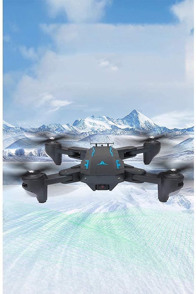1080P Drone with Camera for Adults 1080P HD Live Video Camera Drone for Beginners w/Voice Control with Gravity Sensor Voice Control Gesture Control Altitude Hold