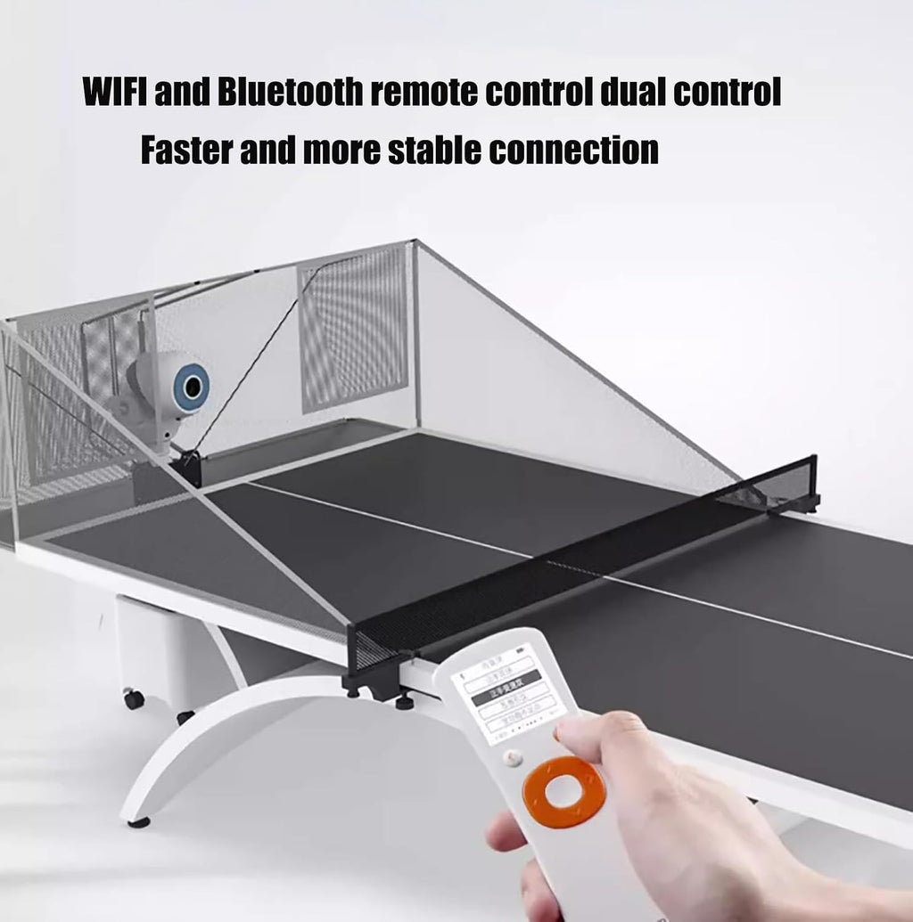 Automatic Ball Server, Multifunctional Table Tennis Ball Machine, Simulates Real-Person Service, Freely Designs Ball Path, Intelligent Algorithm, Used to Improve Skills and Ability Test