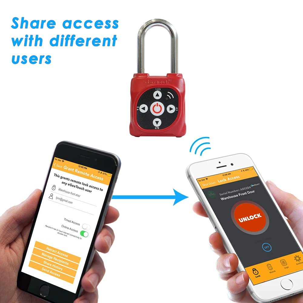 Smart Mini Padlock (Silver) - Single