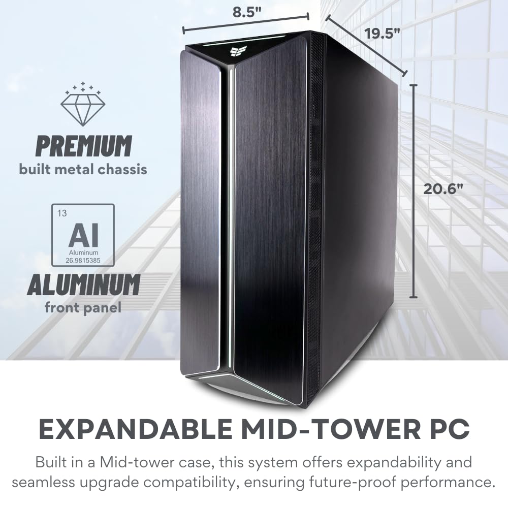 Sentinel Threadripper PRO 9995WX 96-Core Workstation PC RTX 5090, 384GB RAM, 4TB Gen5 SSD+12TB HDD, W11P (High Performance Desktop for Gen AI, AR, ML, CAD, Deep Learning, 3D Modeling, Rendering)