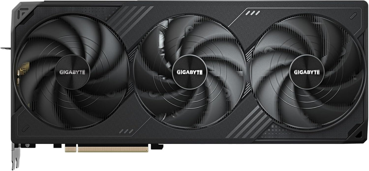 GIGABYTE Windforce GeForce RTX 5090 OC 32GB GDDR7 Graphic Card GPU GV-N5090WF3OC (Blackwell Architecture and DLSS, 3 Fans, Reinforced Structure, Server-Grade Thermal Conductive Gel) with HDMI Cable.