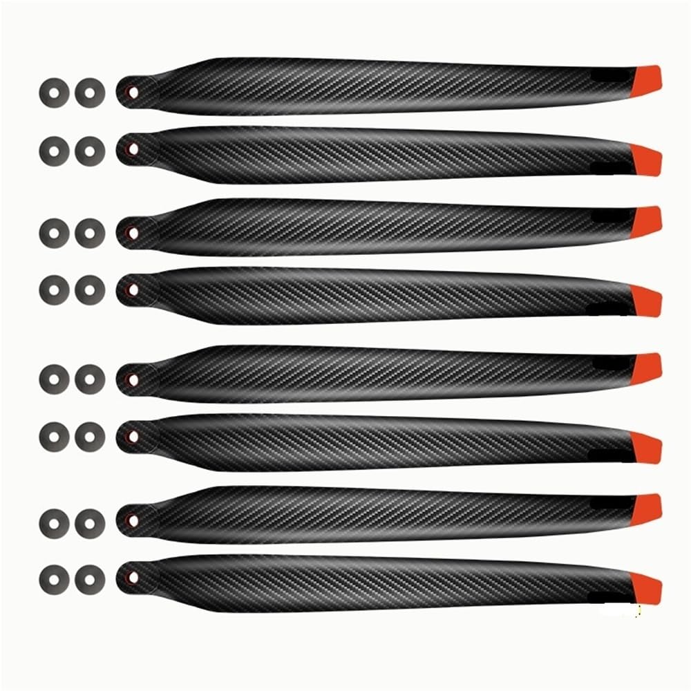 62238 Carbon Fiber Drone Propeller Set CW CCW Folding Fit for T70 T70P T100 Agricultural Drones - Accessories(8CW 8CCW T100 Set)