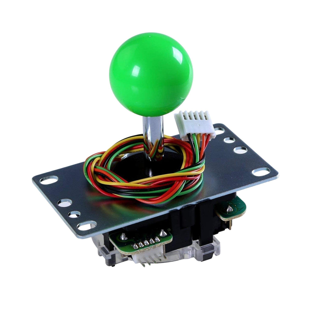 SANWA JLF-TP-8YT Joystick Red Original - for Arcade Jamma Game 4 & 8 Way Adjustable, Compatible with Catz Mad SF4 Tournament Joystick (Red Ball Top), Use for Arcade Game Machine Cabinet S@NWA