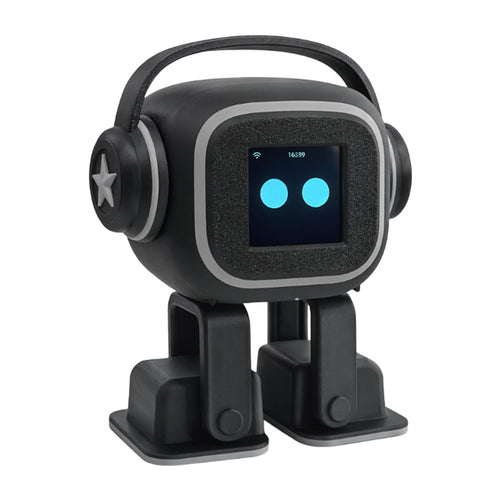 AI Chatbot | Emotional Interaction, Singing and Dancing, Emojis, Voice Control, Personalization, Companion, (Black)