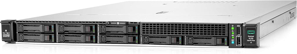HPE ProLiant DL325 G10 Plus v2 1U Rack Server - 1 x AMD EPYC 7443P 2.85 GHz - 32 GB RAM - 12Gb/s SAS Controller - AMD Chip - 1 Processor Support - 1 TB RAM Support - Up to 16 MB Graphic Card - 10 Giga