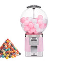 50mm Ball Classic Bubble Capsule Toys Dispenser Vending Machine Vending Machine Twister Ball Dispenser Gumball Machine for Retail,Amusement Parks(Color:White)