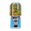 25 Cent Vending Machines, Commercial Toy Candy Capsule Vending Machine, 0.79-1.26 Inch Ball Diameter Coin Operated Large Capacity Gumball Machine for Home Use, Game Halls, Retail Stores (Blue)