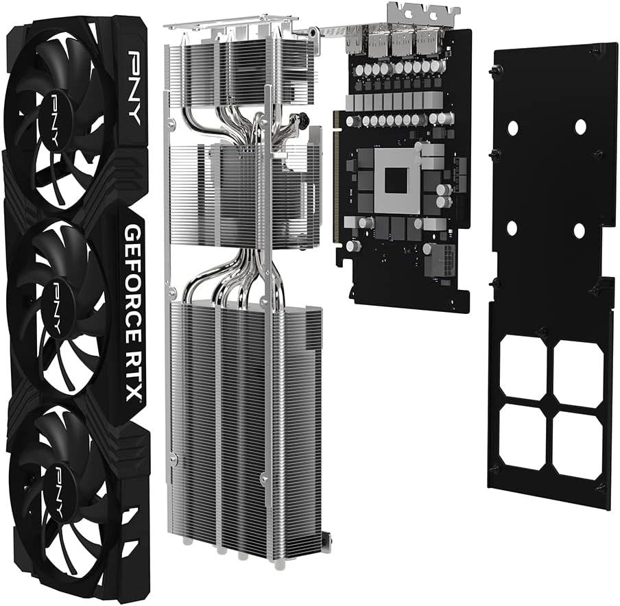 PNY GeForce RTX™ 4070 Ti 12GB Verto Triple Fan Graphics Card DLSS 3