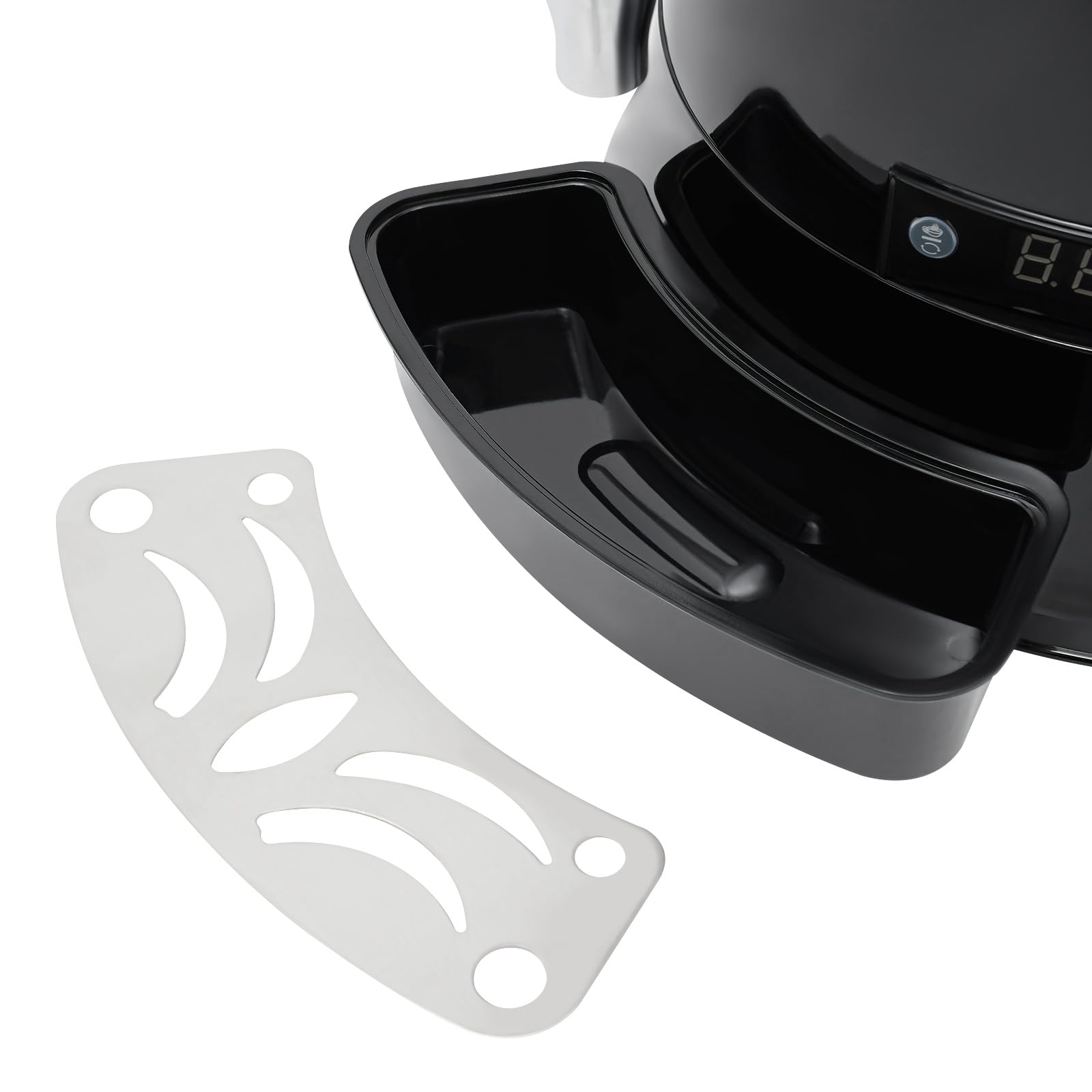 Commercial Hot Chocolate Machine Maker and Dispenser 110V 400W 5L(1.32Gal) Electric Hot Chocolate Dispenser Beverage Warmer with LED Display, 86-194°F for Heating Coffee, Milktea, Soy Milk