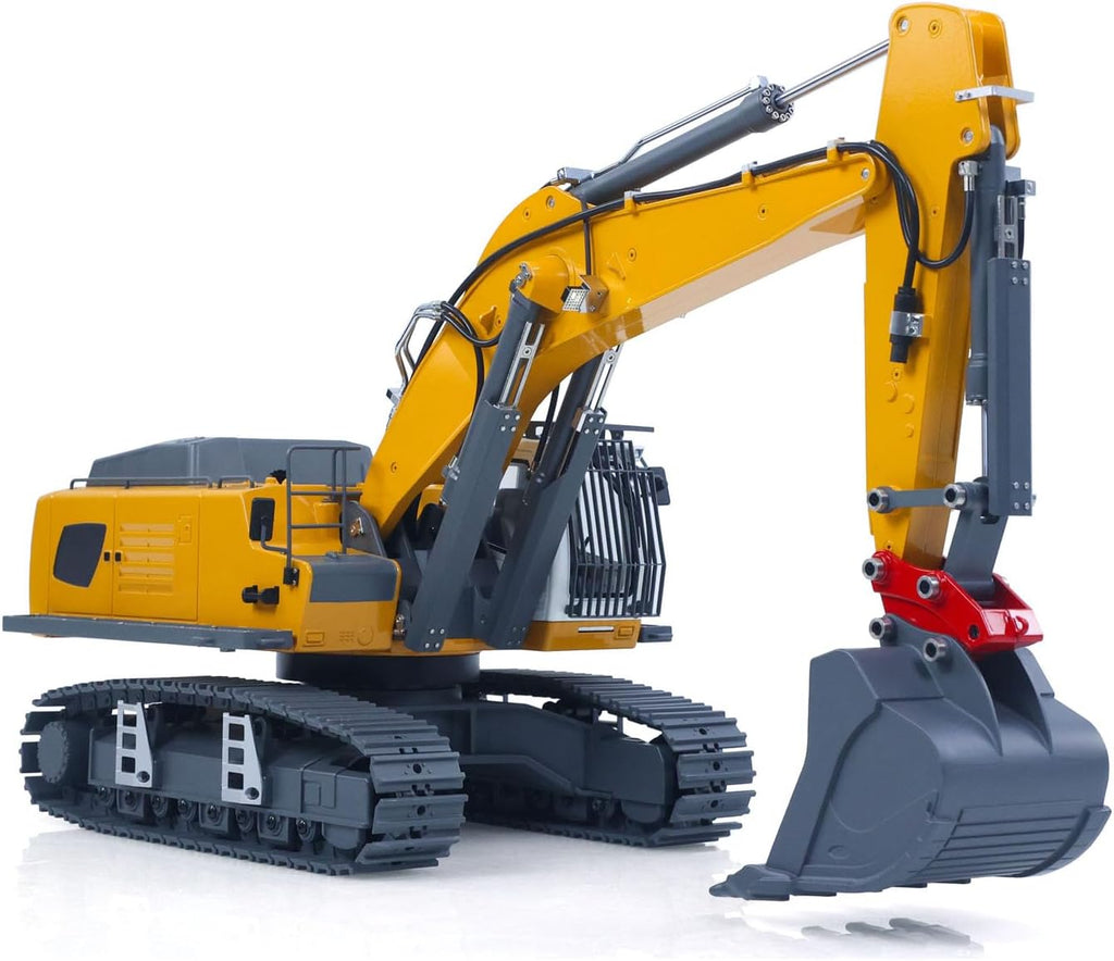 TOUCAN RC HOBBY 1/18 K962 100S Remote Control Hydraulic Excavator RC Digger Electric Claw Ripper Hammer Construction Car Machine