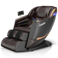 Culanta Massage Chair Full Body, Zero Gravity SL-Track Shiatsu Massage Recliner Chair with Body Scan, Airbags, Foot Rollers, Deep Yoga Stretch, Heating (U1-Brown)