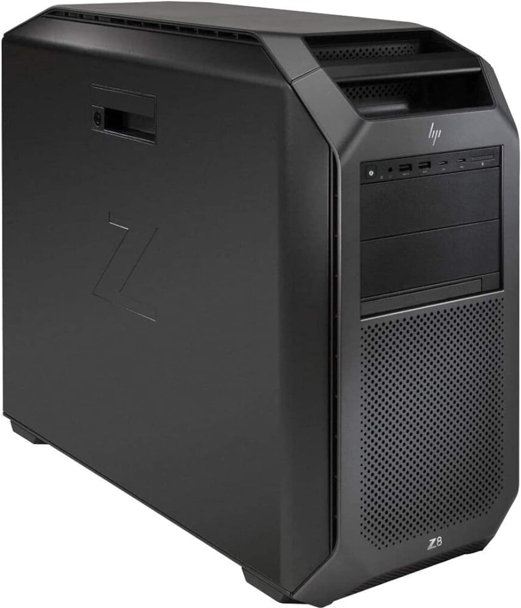 PCSP Z8 G4 Workstation, 2X Xeon Platinum 8168 (48-Cores / 96-Threads) 2.70GHz, 512GB NVMe M.2 SSD + 4TB HDD, Quadro P2000 5GB Graphics, USB 3.1, Windows 11 Pro (Renewed) (768GB DDR4)