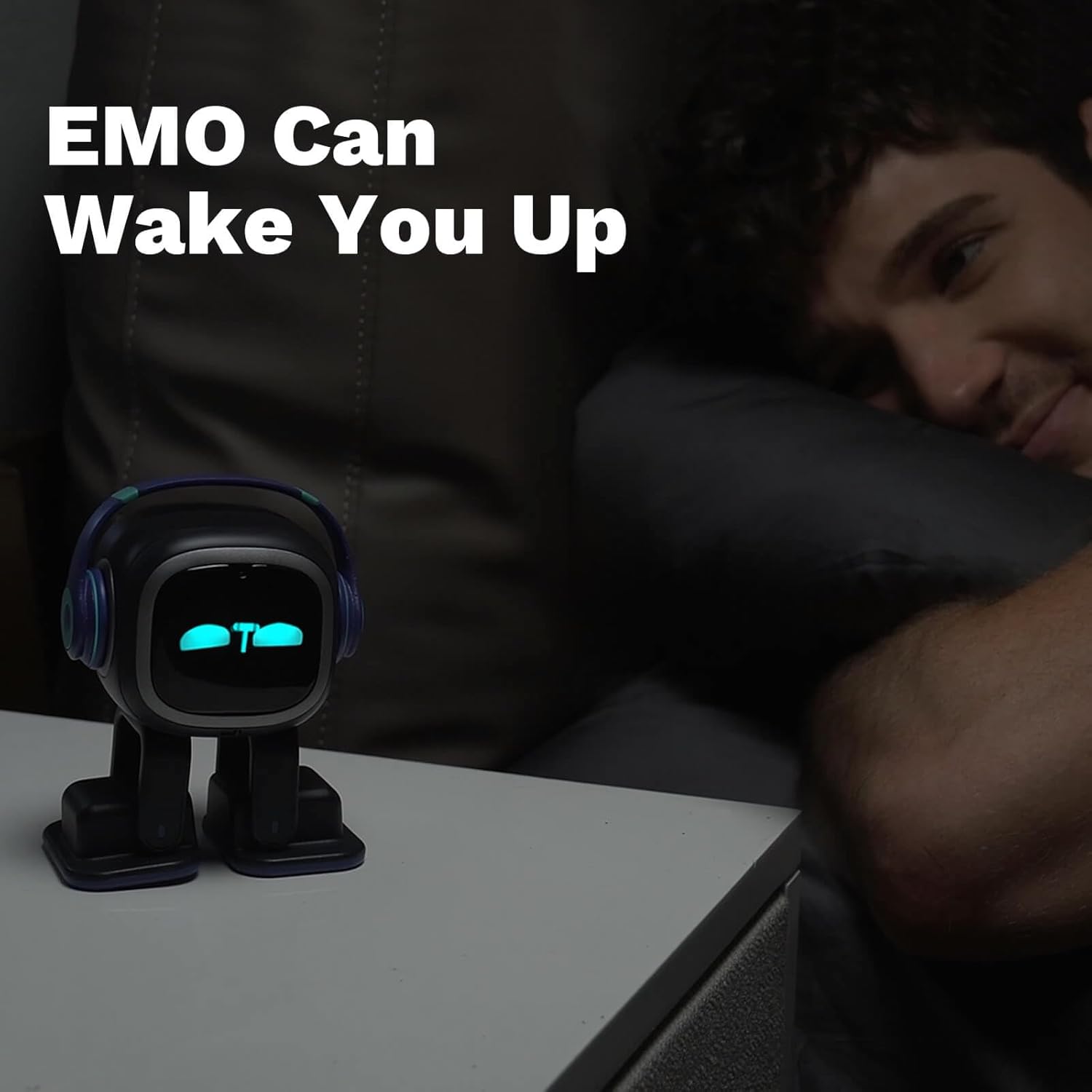EMOPET AI Desk Robot Companion - ChatGPT Enabled with Voice Commands & Dancing, Interactive AI Robot Pet with Personality, for Adults and Kids