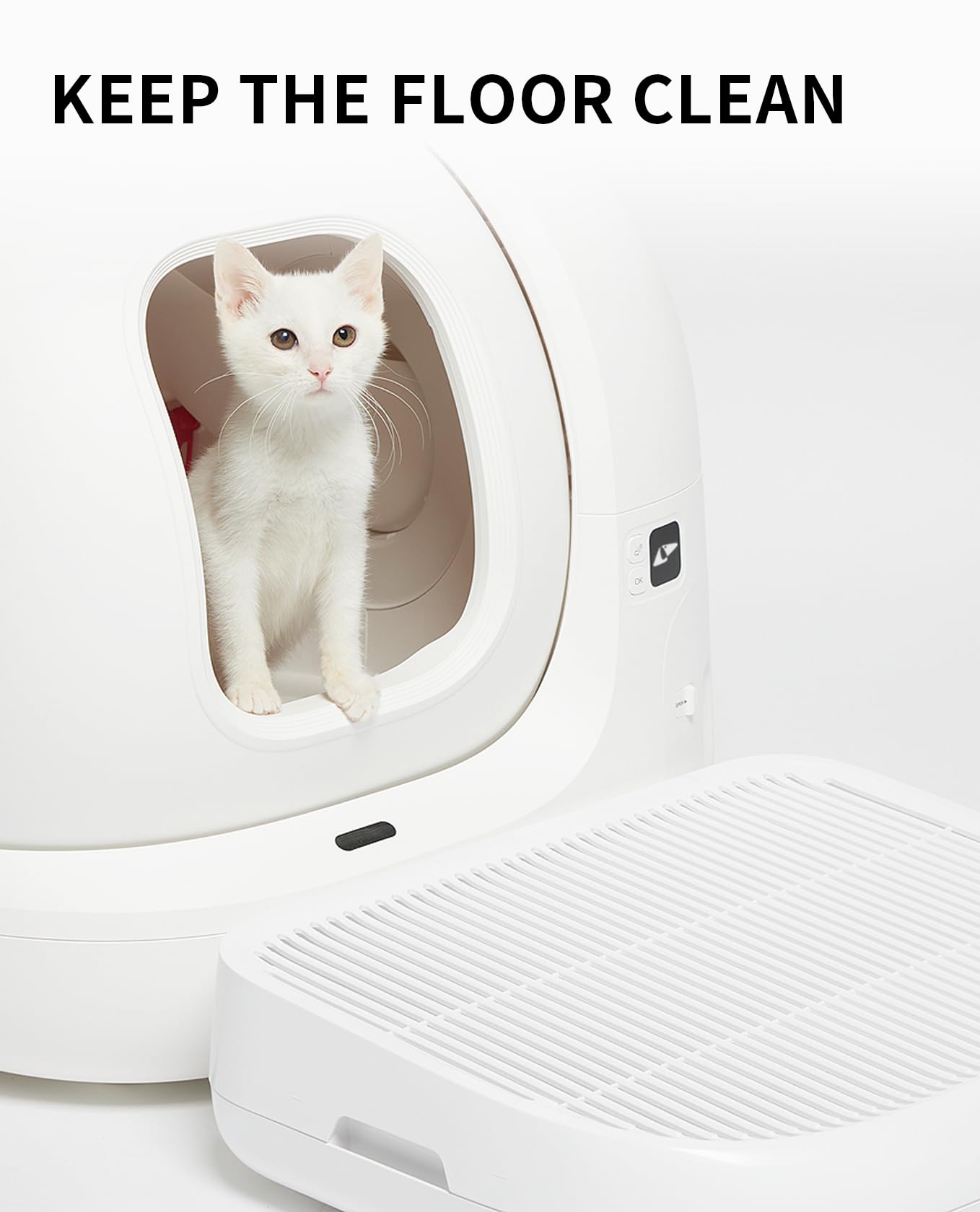 PETKIT Purobot Ultra Auto Waste Packing & Multi-Cat Toilet Behavior Ai Camera Tracking Automatic Self-Cleaning Cat Litter Box, Smart Robot with 5G WiFi App Control&Integration Safety&Odor Free
