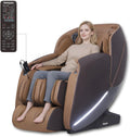 4D Massage Chair Full Body, 20 Modes Zero Gravity Massage Chair with 53.15 Inches SL Track, Foot Massage, Neck and Shoulder Massage, Shiatsu, Bluetooth Speaker, Home, Navy Blue