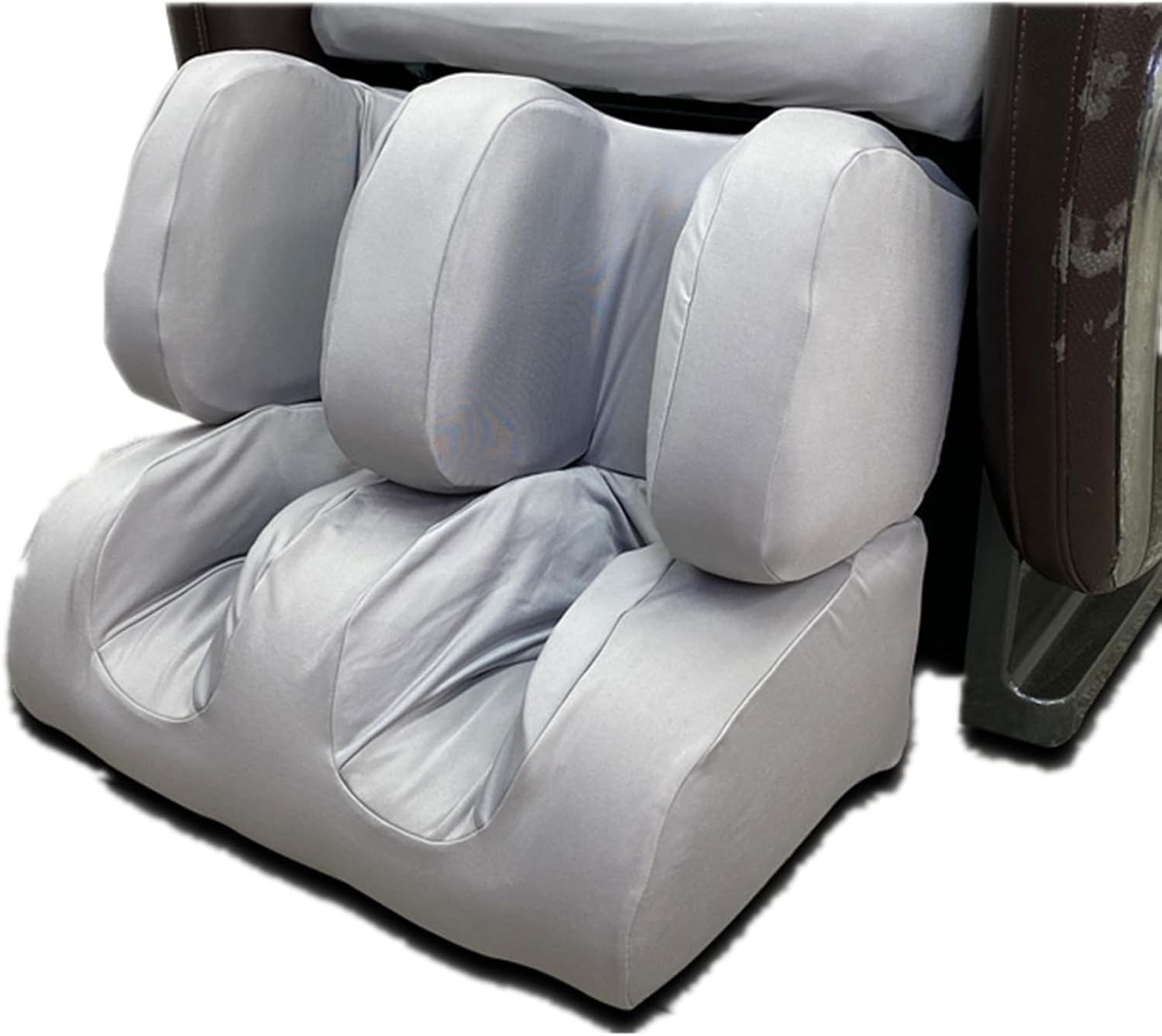 Full Body Massage Chair Cover-Shiatsu Slipcover Recliner Chair Cover,Universal Washable Stretch Fabric Armchair Slipcovers,Dust Protection Sofa Covers,Brown,Body