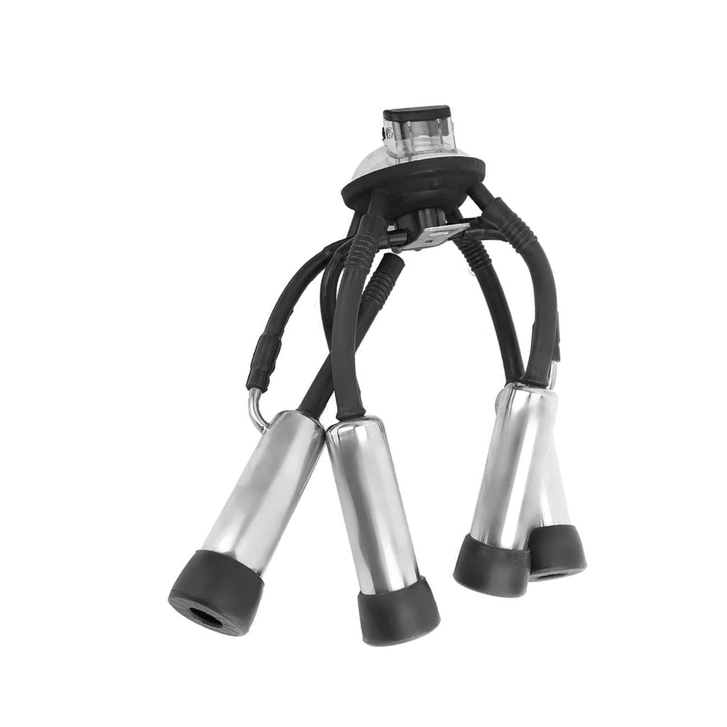 Goat Milking Machine Milker Cups Set : 240CC Goat Milker Machine Milking Claw,Cow Milker Milking Cluster, Goat Milking Machine - Milk Collector Tool for Vacuum Pump Milking Machine