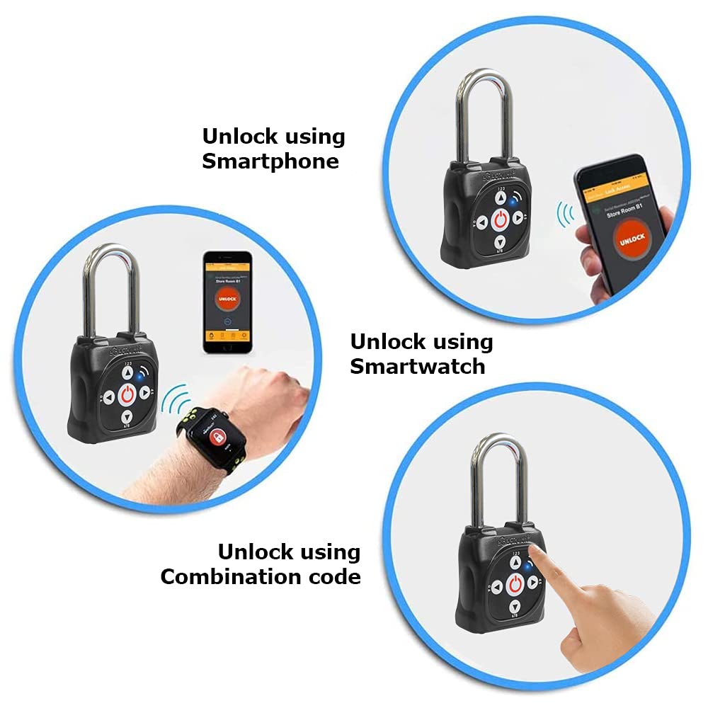 Smart Mini Padlock (Silver) - Single