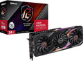 ASRock Radeon RX 7900 XTX Phantom Gaming 24GB OC Graphics Card, 2615 MHz Boost Clock, 24GB GDDR6, DisplayPort 2.1, HDMI 2.1, Triple Fan Cooling